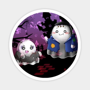 Kawaii Ghosts - Two Zombies ready to scare Magnet